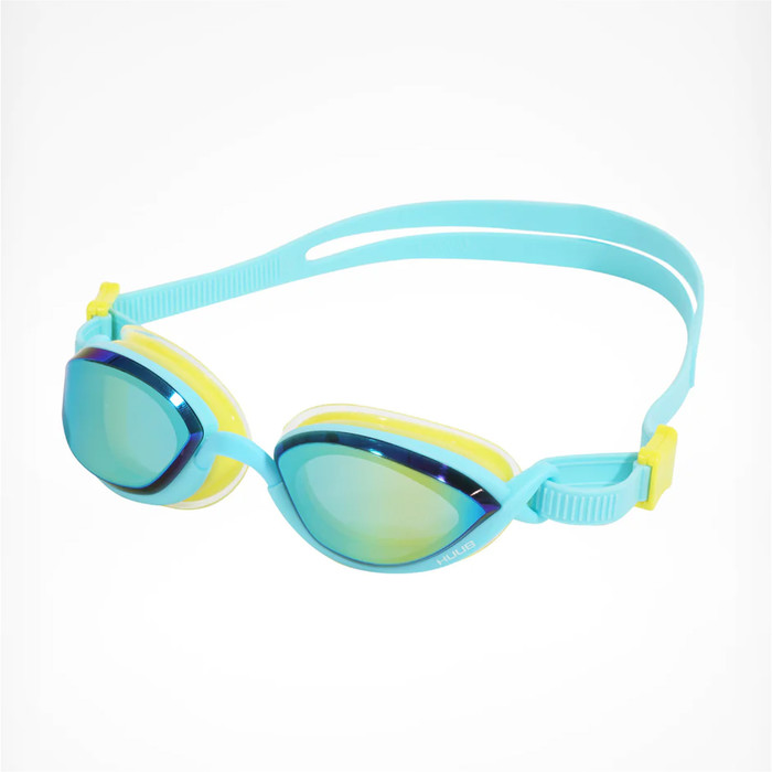 2024 Huub Pinnacle Air Seal Schwimmbrille A2-PINN - Aqua / Fluo Gelb